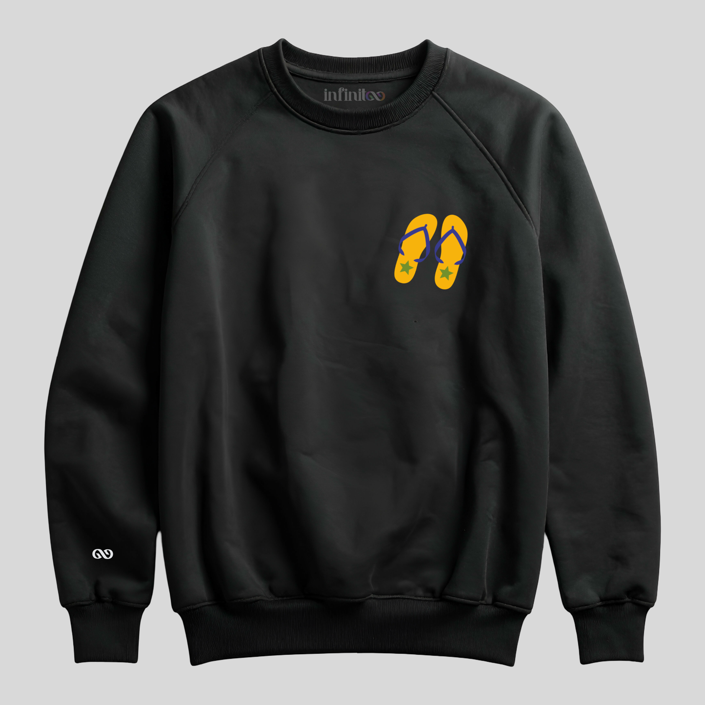 Give Your Jumps Black Unisex Sweatshirt