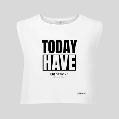Today Have Organic Cotton Cropped Tank