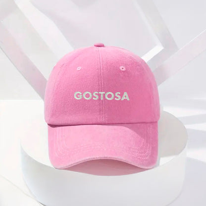 Gostosa Stonewashed Embroidered Hat