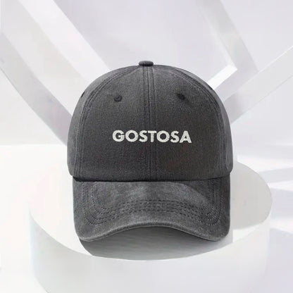 Gostosa Stonewashed Embroidered Hat
