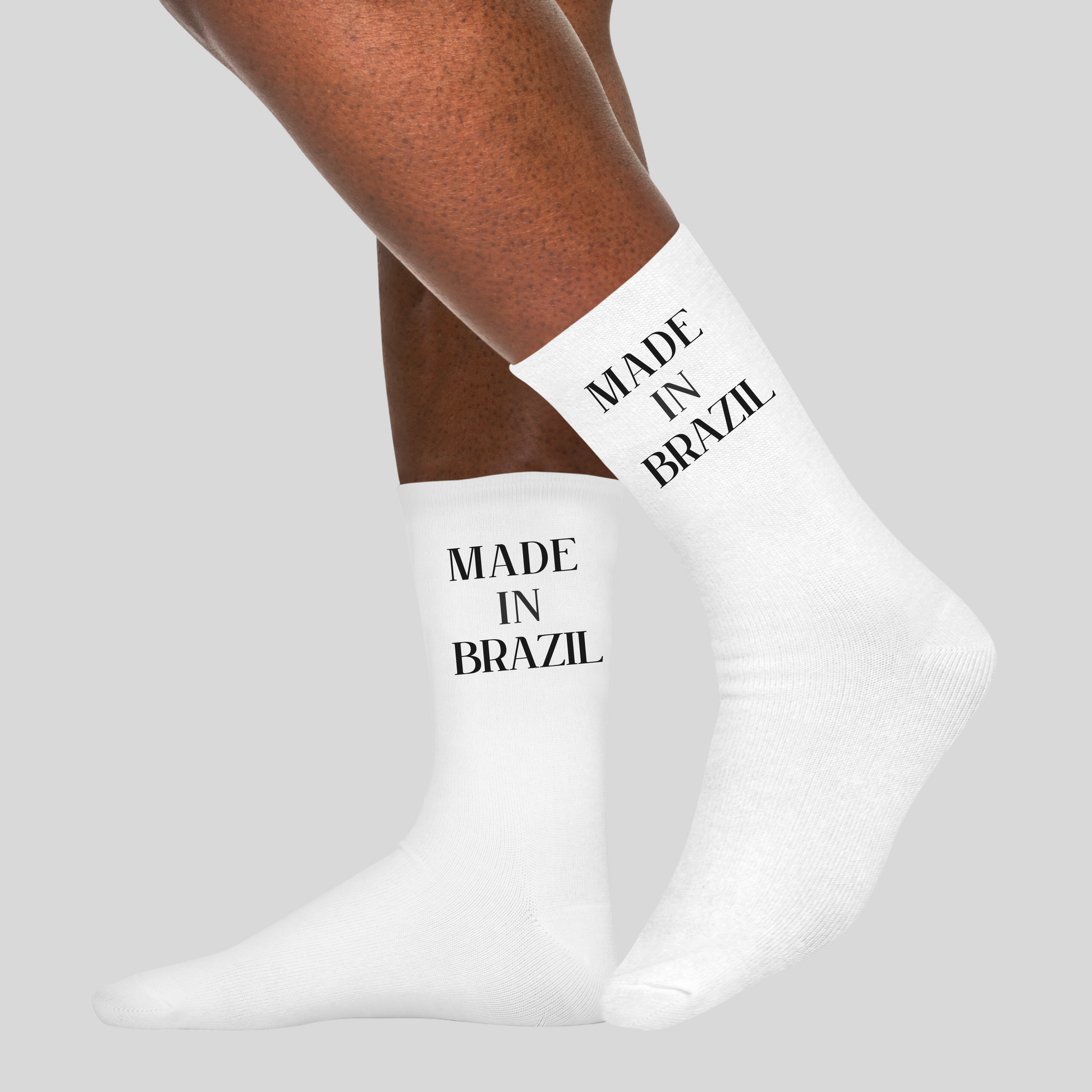 Where are on sale white 'socks made